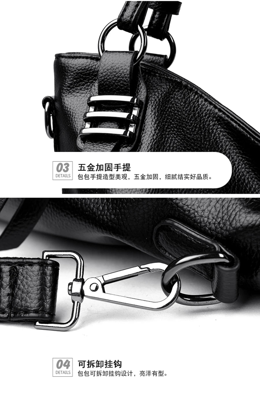 Luxury Soft Genuine Leather Handbag Fashion Women Shoulder Messenger Bag Solid Color Cowhide Tote Fashion Female Crossbody Sac RELUX.STORE