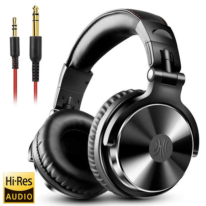 Oneodio Wired Headphones Professional Studio DJ Headphone With Microphone Over Ear Hi-Res Headset Monitoring For Music Phone RELUX.STORE