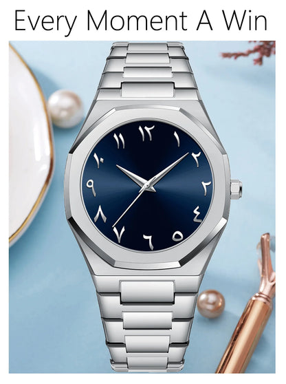 Stainless Steel Band Men Wrist Watches For Male Clock Top Brand Luxury Fashion Black Men Watches Quartz Wristwatches
