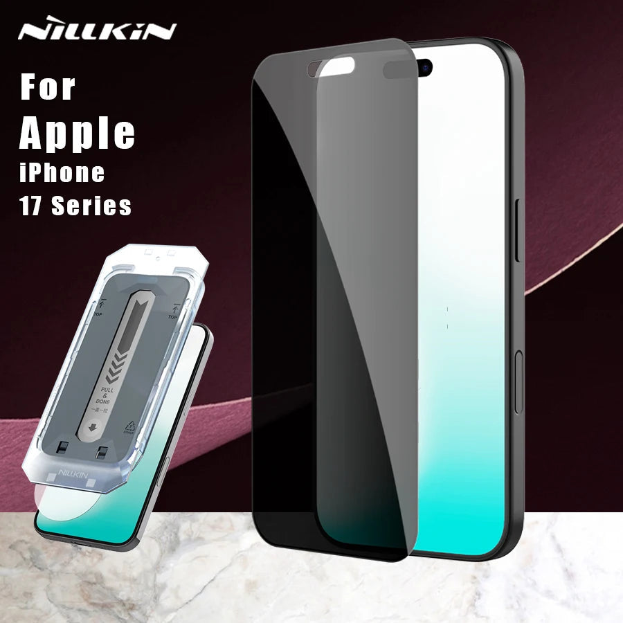 For iPhone 17 Pro Max / 17 Air Nillkin Glass Guardian with Dust-Free Box Tempered Glass Full Coverage Privacy Protect Screen RELUX.STORE