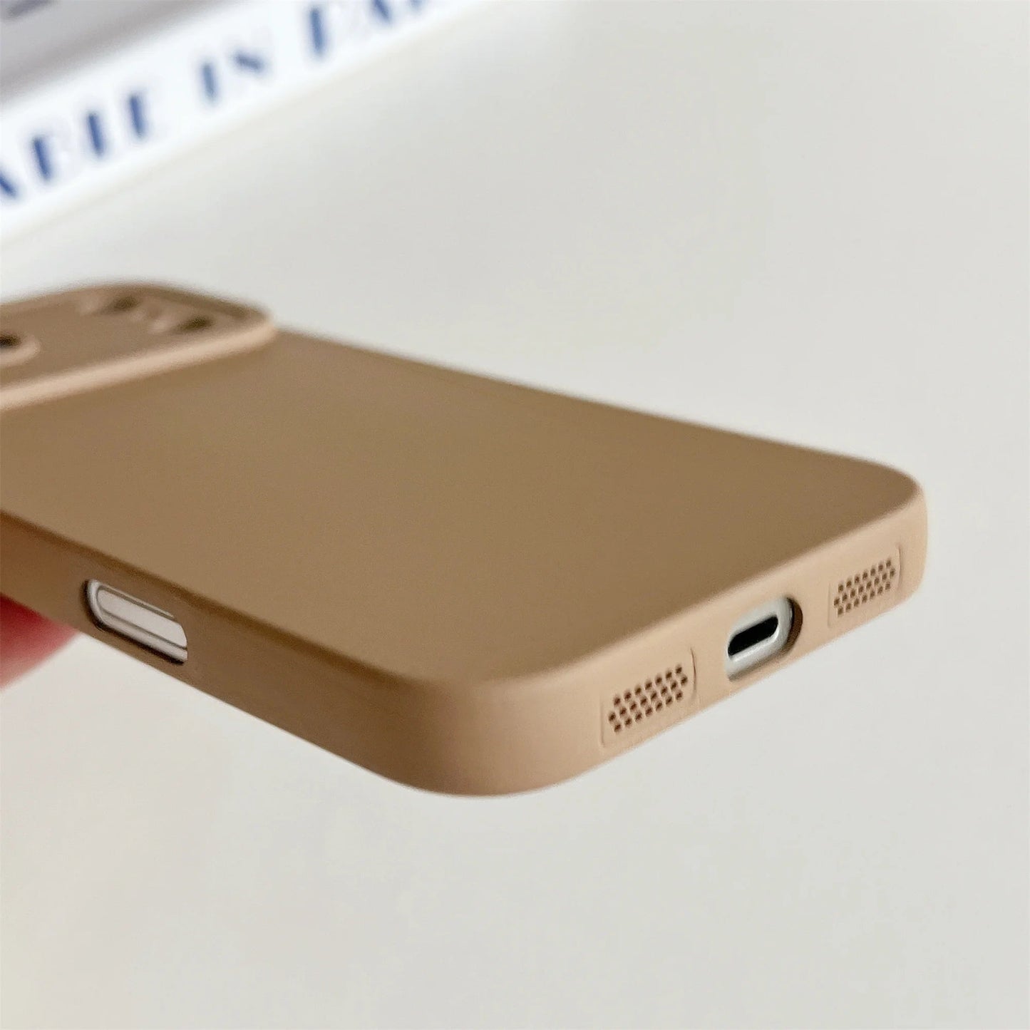 2025 New 20 color choices liquid silicone phone case for iPhone 17 16 15 Pro Max Plus full shockproof TPU soft bumper cover RELUX.STORE