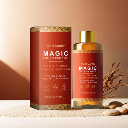 Body Firming Oil Deep Moisturizing Dry Skin Improve Sagging Skin Tightening Chest Thighs Nourishing Magic Luxury Body Care 100ml RELUX.STORE