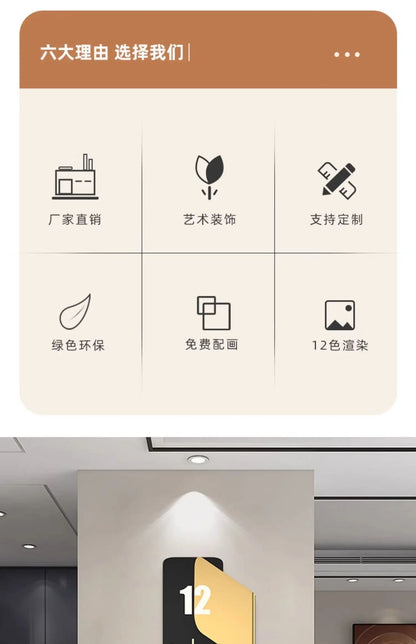 Luxury Digital Wall Clocks Living Room Art Mural Big Size Modern Wall Watch Minimalist Silent Horloge Murale Home Decoration RELUX.STORE