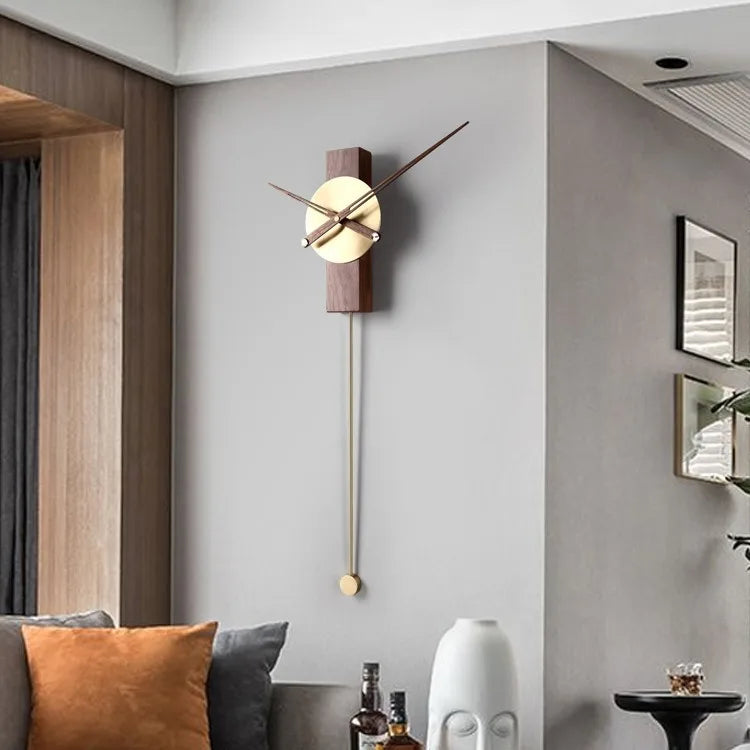 Minimalist clock living room home wall clock modern simple wall hanging