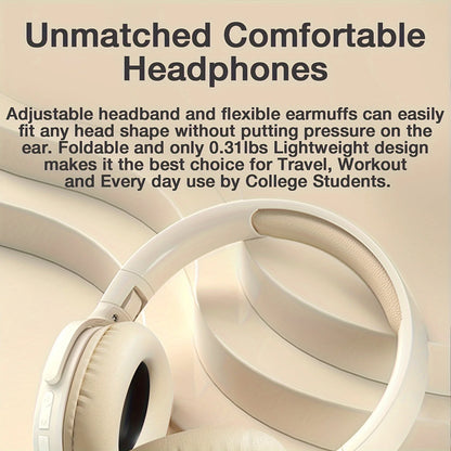 Wireless Bluetooth Earphone Stereo Hifi Headset Super Long Battery Life Game Earbuds Over-ear Wireless Headphones Blutooth