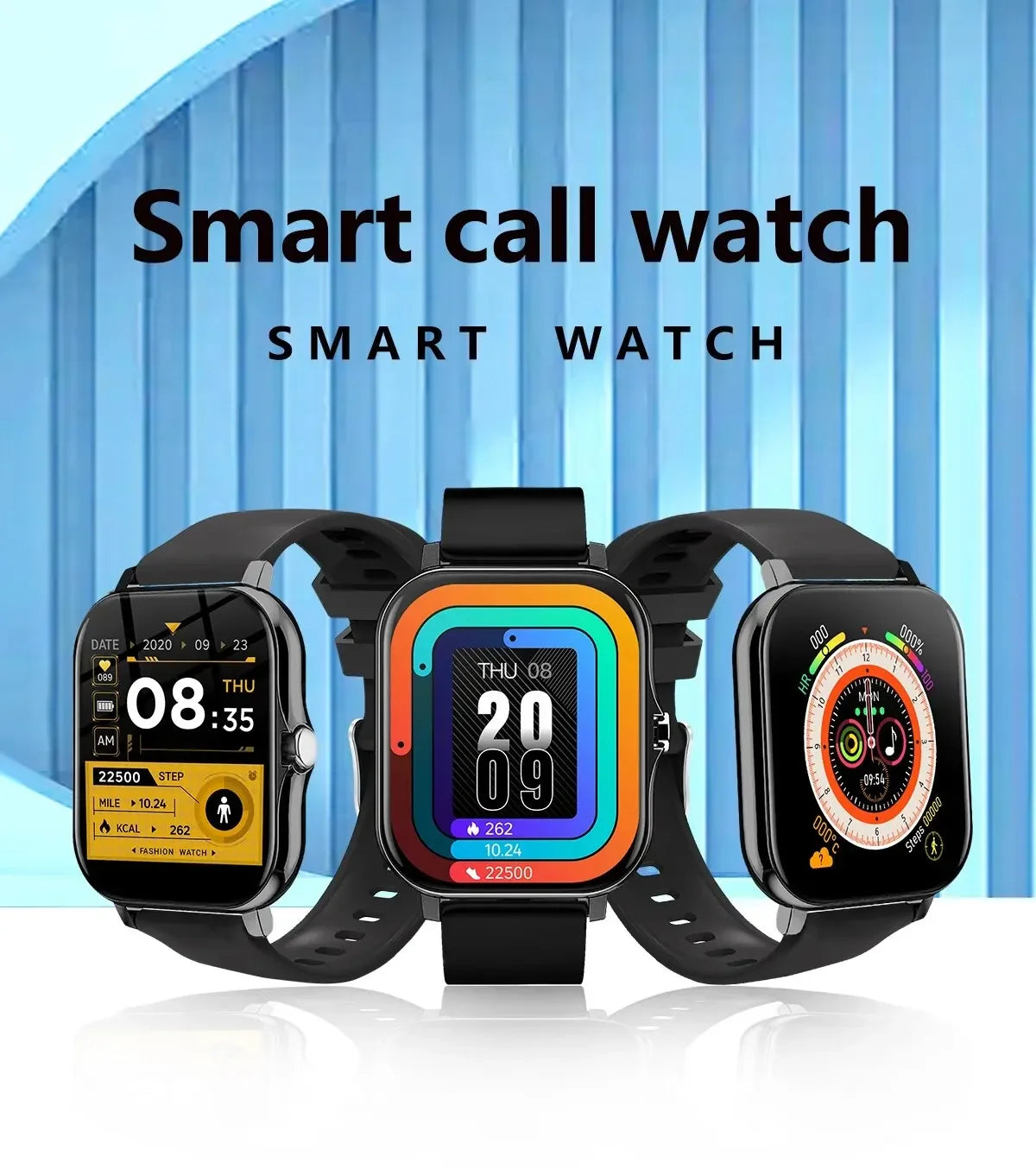 LAXASFIT Smart Watch For Men Women Gift Sports Fitness Watches Bluetooth Calls Digital Smartwatch Wristwatch