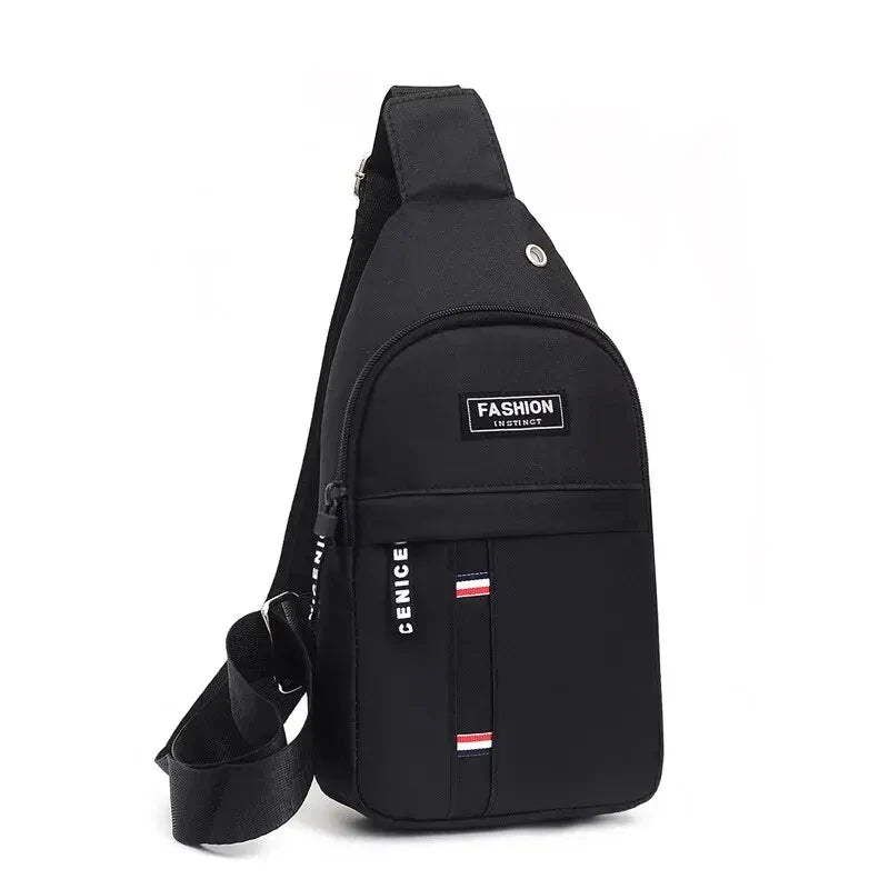 Fashionable and Trendy Lightweight Single Minimalist Shoulder Crossbody Bag for Men with Large Capacity for Leisure and Sports RELUX.STORE