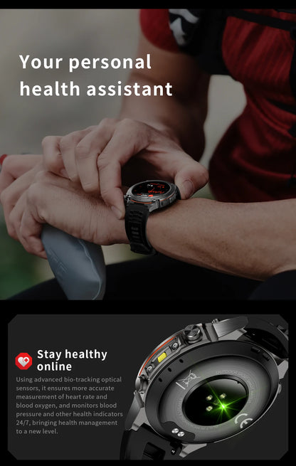 2025 New For Xiaomi IOS Ultra GPS Smart Watch 10ATM Waterproof Built-in Dual-band GNSS Compass Military Sport Men SWIM Bracelet