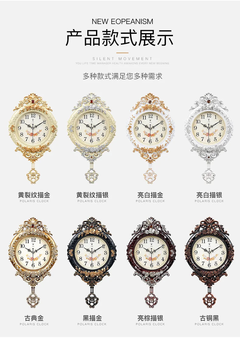 Art Mural Luxury Wall Clocks Modern Bedrooms Creative Simple Wall Watch Nordic Minimalist Reloj De Pared Home Decoration RELUX.STORE