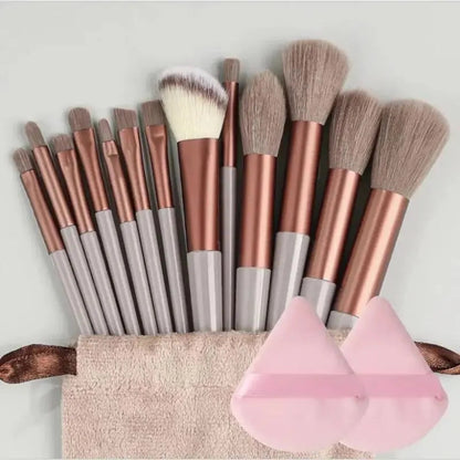 Makeup Brush Set Soft Fluffy Professiona Cosmetic Foundation Powder Eyeshadow Kabuki Blending Make Up Brush Beauty Tool Makeup RELUX.STORE