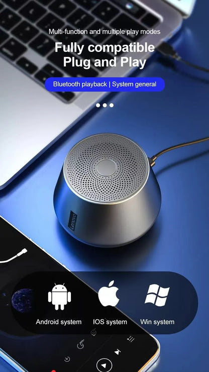 Original Lenovo K3 Pro Bluetooth V5.0 Speaker Big Audio With Deep Bass Sound Outdoor Soundbox Music Portable Camping Loudspeaker