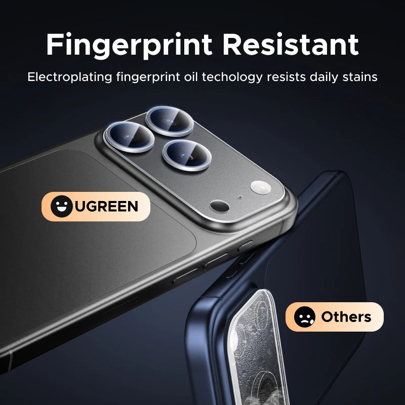UGREEN Camera Lens Protector for iPhone 17 Pro Max Full Lens Glass for iPhone 17 Air Protective Film HD 1PCS RELUX.STORE