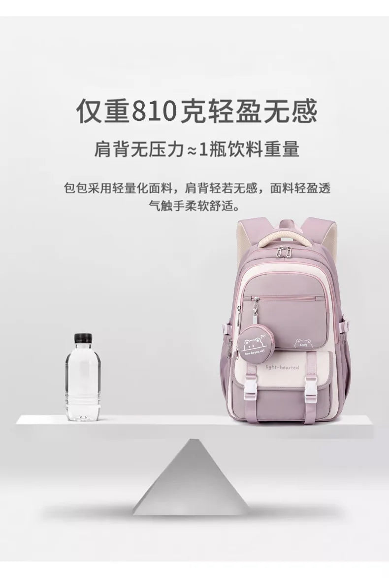 Fashion Girls School Backpack School Bags Teenage laptop Backpack Casual Travel backpack Book Bag Children schoolbag Waterproof