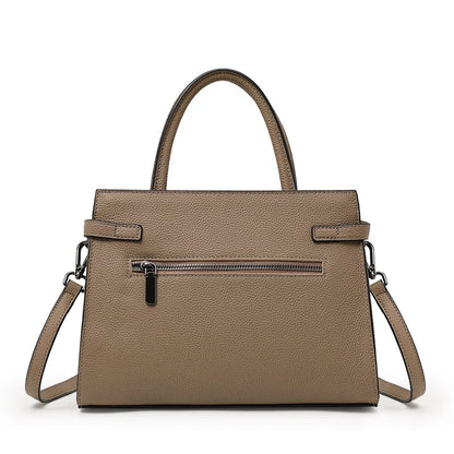 Genuine leather women's bag original first layer cowhide women's hand shoulder simple tote bag occupation RELUX.STORE