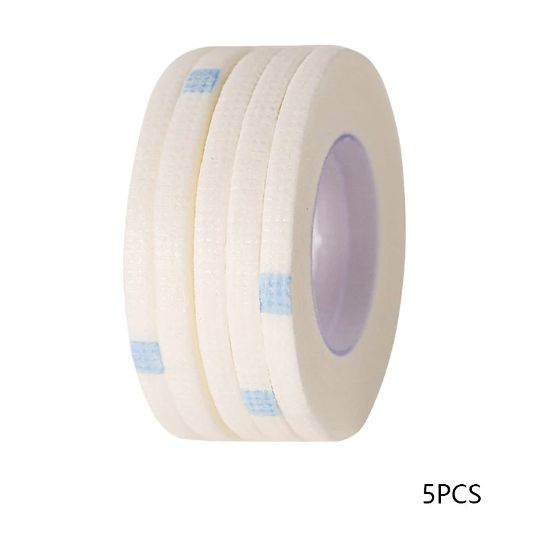 1/3/5 Rolls Eyelashes Extension Tape PE Adhesive Tools Under Eye Pads For Micropore Lashes Grafting Supplies Lash Lifting Tapes RELUX.STORE