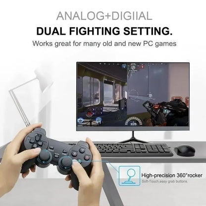 2.4G Wireless Gamepad - 1 or 2 Pack for PC/Android TV Box/Nintendo Switch, USB Joystick with Ergonomic Design