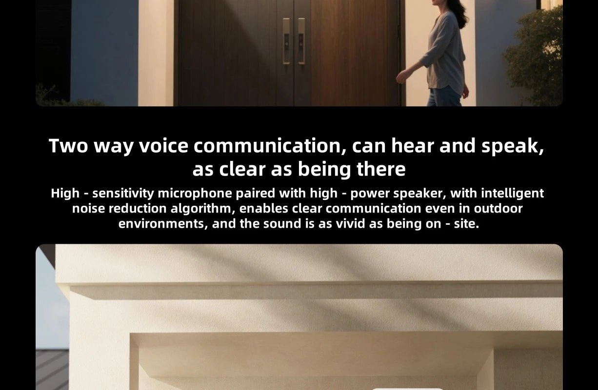 Xiaomi Outdoor Camera 4 Dual-Lens 3K  360° PTZ Auto Tracking AI Human Detection IP66 Color Night Vision｜Remote Monitoring ﻿