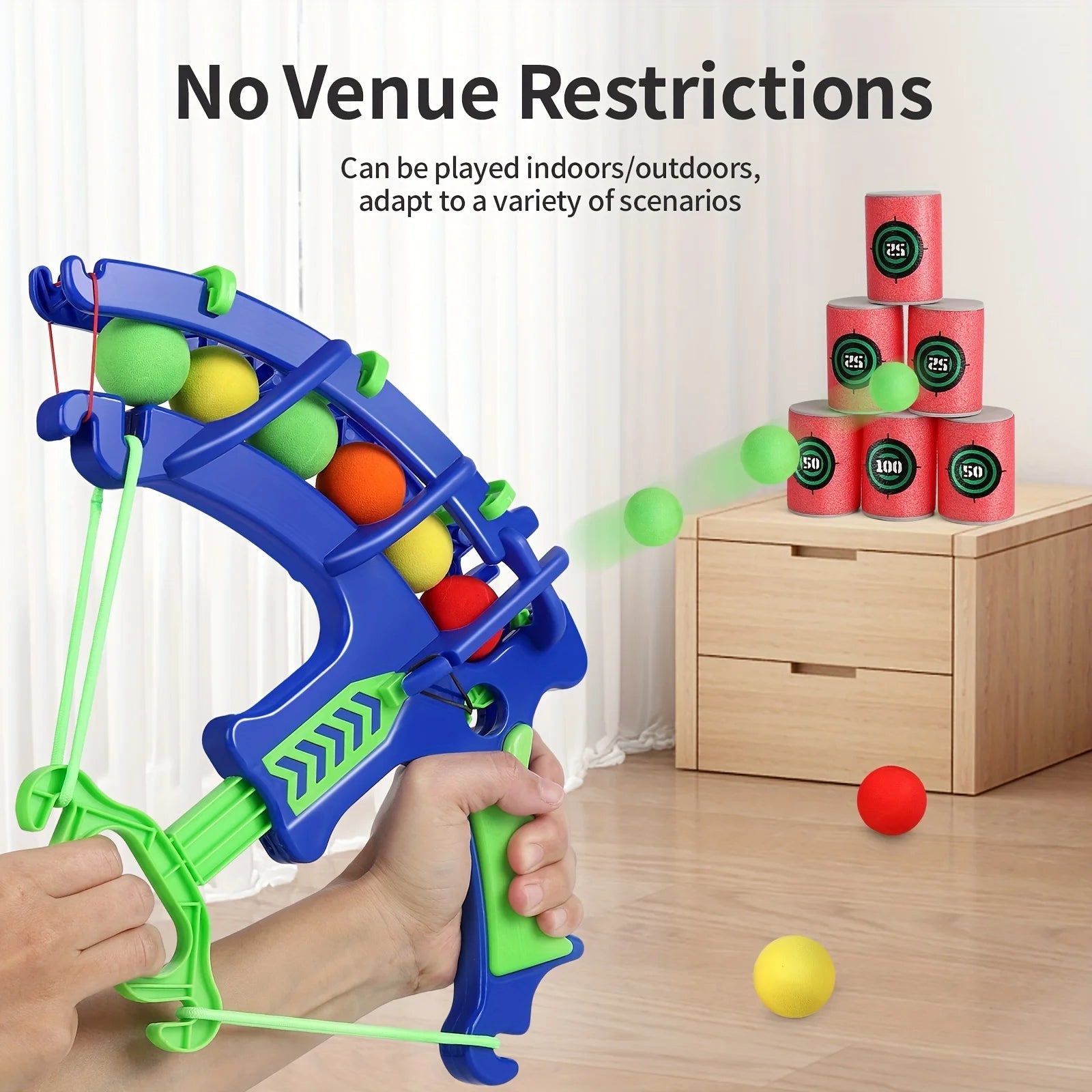 Soft Bullet Target Practice Toy for Children, Educational Shooting Practice Toys with Soft Bullets - RELUX.STORE