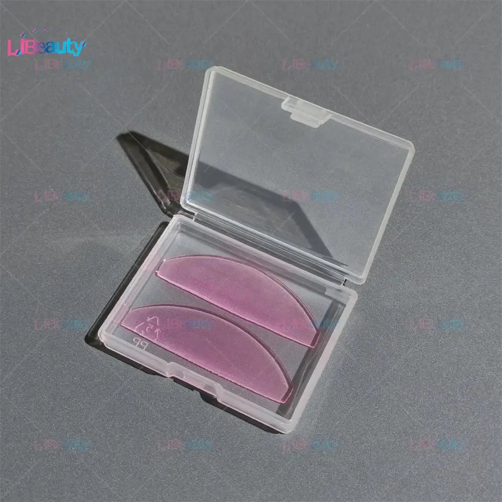 Libeauty 1 Pair Lash Softening Pads Silicone Eyelash Perm Pads Lashes Rods Shield Lifting Eyelash Accessories Makeup Tools RELUX.STORE