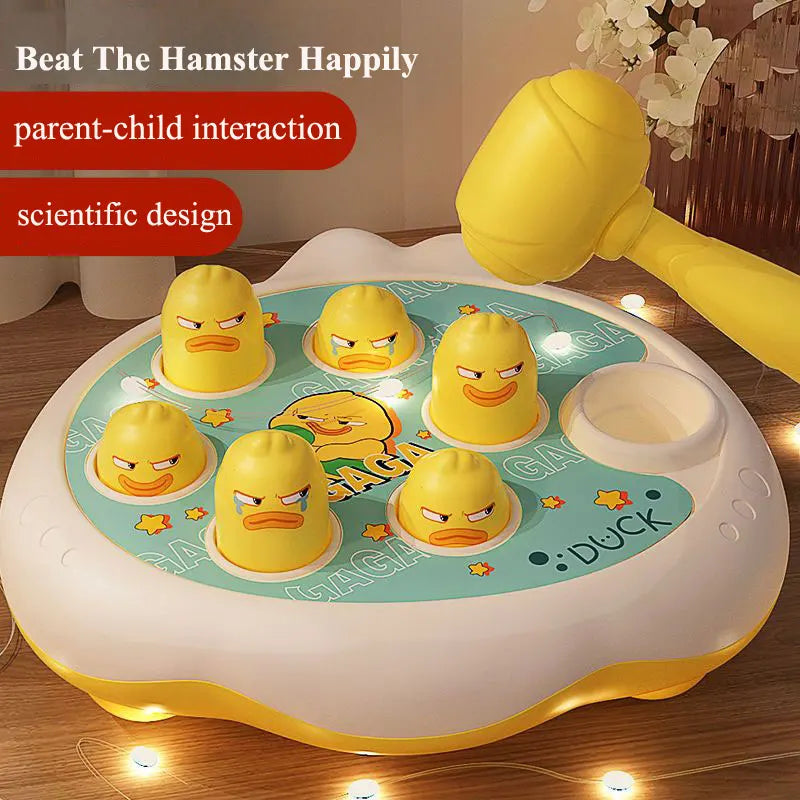Duck/Frog/Pig Baby Toy Montessori Learning Game Educational Puzzle Gift for 12 24 Months Toddler Boy/Girl with Hammer RELUX.STORE