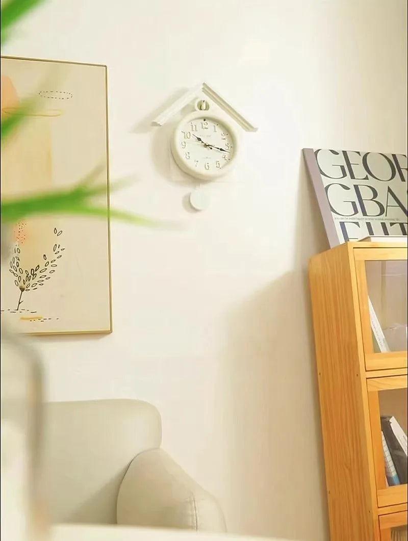 Luminous Wall Clock Luxury Cuckoo Clocks Led Watch Retro Table Clock Bedroom Silent Living Room Decoration Elegant Room Ornament RELUX.STORE