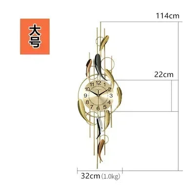 Minimalist Design Wall Clocks Creative Silent Fashion Wall Watch Aesthetic Large Art Mural Horloge Murale Home Decoration