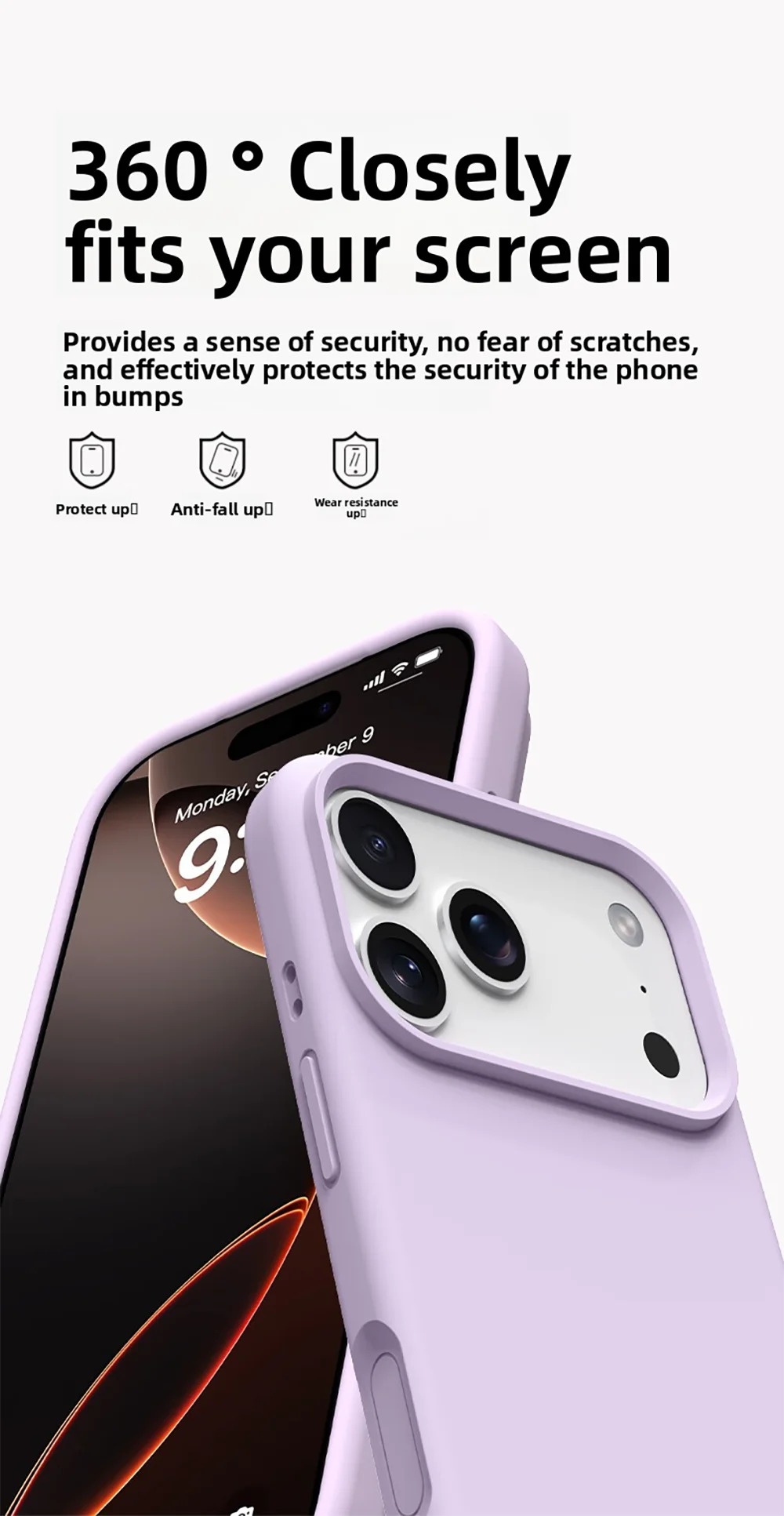 DIVI Silicone Phone Case For iPhone 17 Pro Case Pro Max Bumper Shockproof Cover Liquid Silicone Phone Case For iPhone 17 Air RELUX.STORE