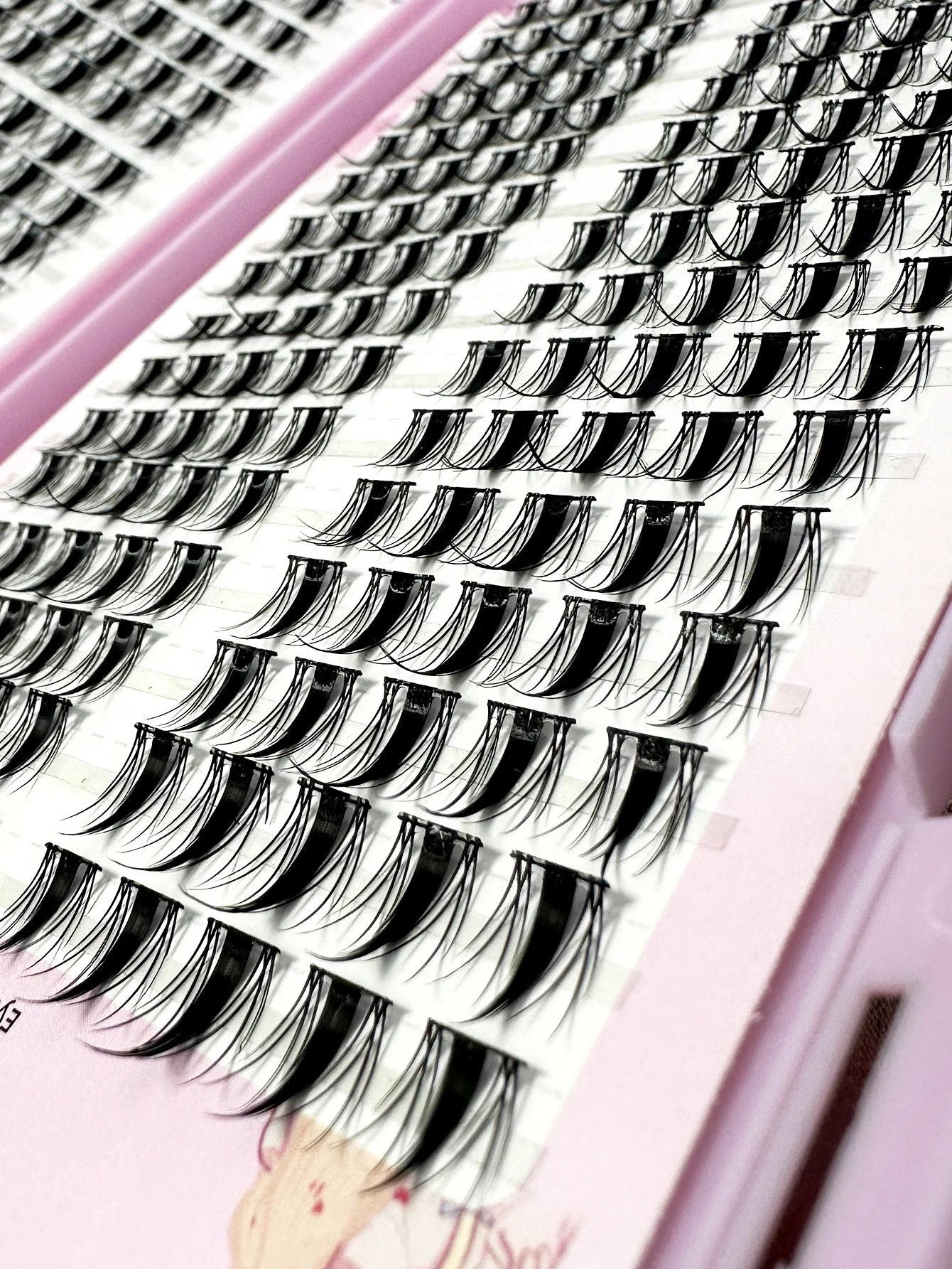 High-Capacity Individual Lashes 12/13/14mm Cluster Lashes Fluffy Natural Look DIY Eyelash Extension False Eyelashes Makeup RELUX.STORE