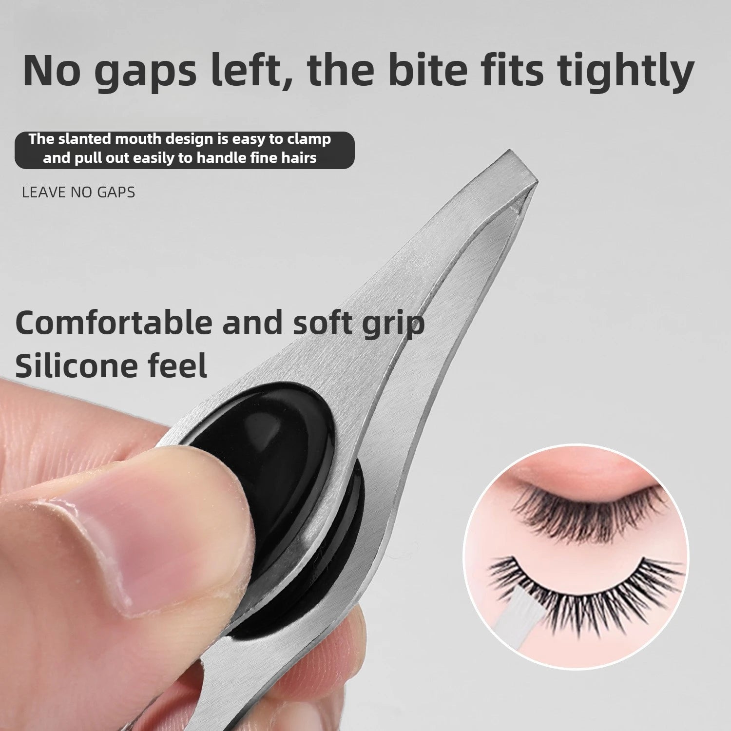 1pcs Hot Sales Portable Stainless Steel Button Cell Smart Design Eyebrow Hair Remove Tweezer with LED Light Makeup Tool RELUX.STORE