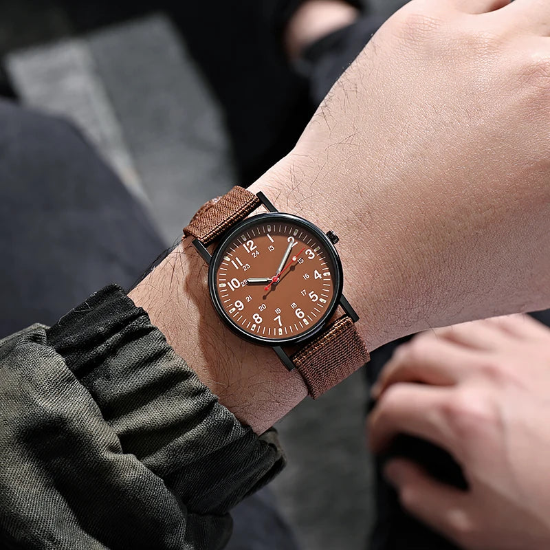 Fashion Men Watches Luxury Brand Fashion Mens Quartz Watch Luminous Male Clock Big Dial Waterproof Wristwatch Relógios Masculino