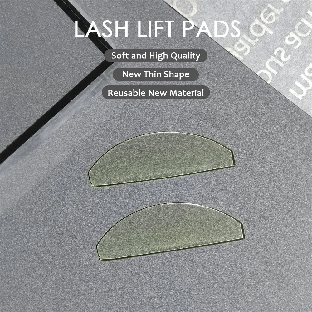 Libeauty 1 Pair Lash Softening Pads Silicone Eyelash Perm Pads Lashes Rods Shield Lifting Eyelash Accessories Makeup Tools RELUX.STORE