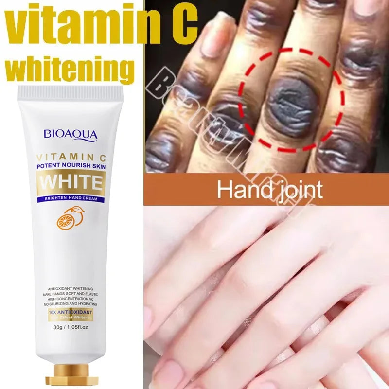 Fast Whitening Dark Knuckles Brighten Hand Cream Melanin Corrector Moisturizing Intense Stains Remover Products Skin Care RELUX.STORE