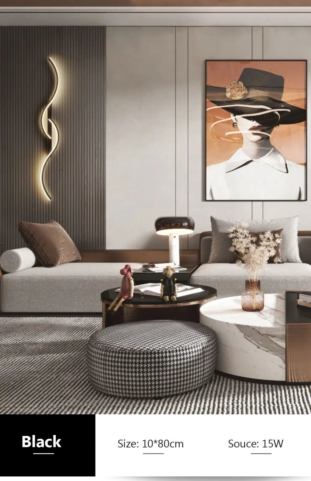 Modern LED Wall Lamp Minimalist Led Light Bedroom Bedside Long Strip Wall Sconces Living Room Sofa Home Indoor Lighting Fixture RELUX.STORE