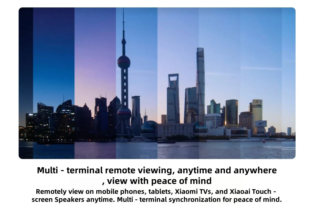 Xiaomi Outdoor Camera 4 Dual-Lens 3K  360° PTZ Auto Tracking AI Human Detection IP66 Color Night Vision｜Remote Monitoring ﻿