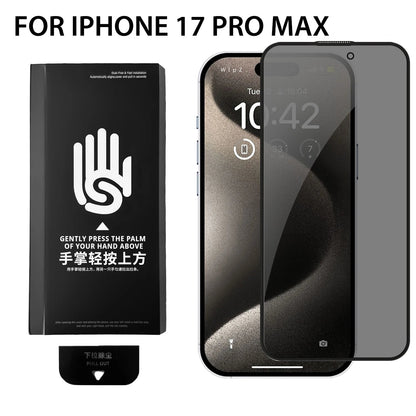 Anti-Spy Tempered Glass Films for iPhone 17 ProMax/17/17 Pro/17Air Shatterproof Privacy Screen Protector with Easy Install Kit RELUX.STORE