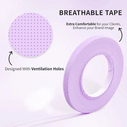 5/10pcs Micropore Tape for Eyelashes Lashes Extension Supplies Accessories Eyelash Tapes for Under Eyes Eyelash Extensions Tape RELUX.STORE