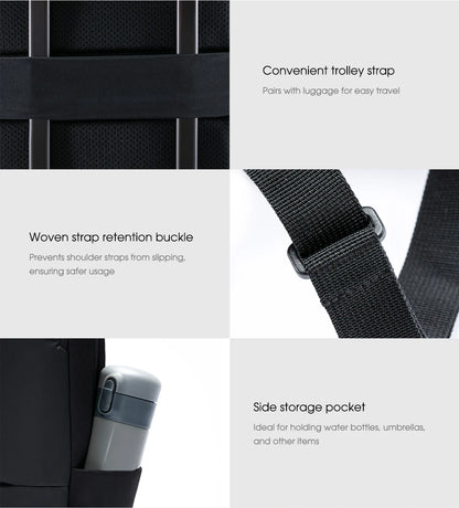 Xiaomi Classic Business Backpack 2 Fashion Laptop Bag for Men and Women Travel Large Capacity Backpack