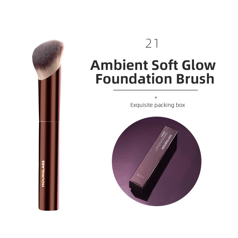 Hourglass Makeup Brushes Powder Foundation Concealer Blusher Bronzer Eye Shadow Eyebrow Eyeliner Sculpting Brush RELUX.STORE