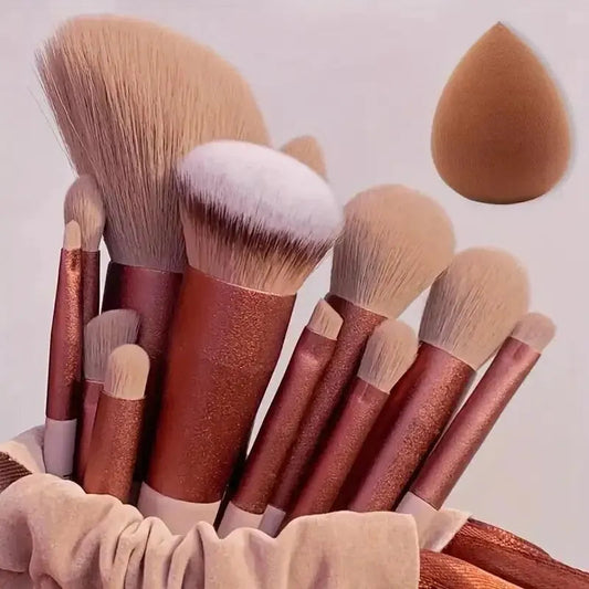 Makeup Brush Set Soft Fluffy Professiona Cosmetic Foundation Powder Eyeshadow Kabuki Blending Make Up Brush Beauty Tool Makeup RELUX.STORE
