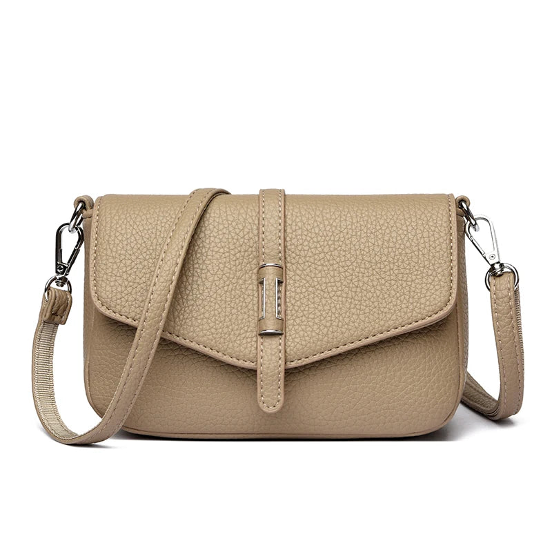 Fashion Luxury Leather Mini Backpack for Women, Small Retro Phone Crossbody Bag, Elegant Shoulder Purse, Trendy Designer Handbag RELUX.STORE