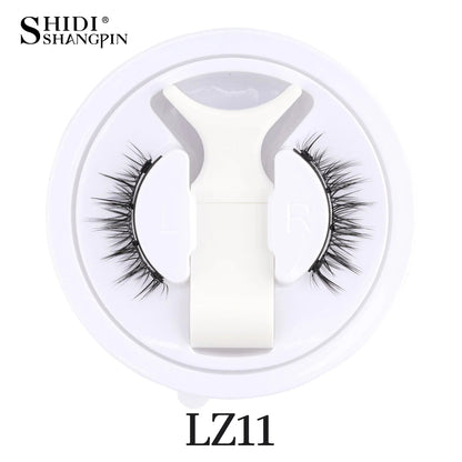1 Pair Reusable Magnetic Eyelashes Tweezers Set Faux Mink Lashes Handmade 3D Natural False Eyelashes and Magnetic Tweezers Set RELUX.STORE