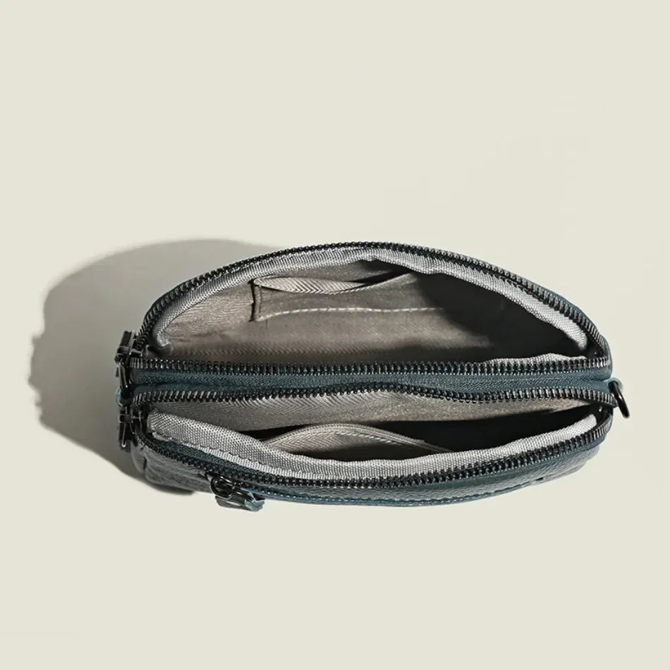 Genuine Leather Shoulder Bag Luxury Women's Handbags Bag for Woman 2024 Female Clutch Phone Bags Casual Crossbody Messenger Bags