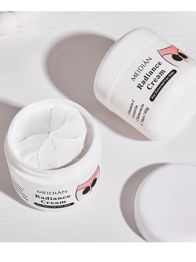 MEDIAN Radiance Cream For Body Brightening Elbows Knees Underarms Dark Spot Corrector Vitamin C Moisturizing Korean Skincare RELUX.STORE