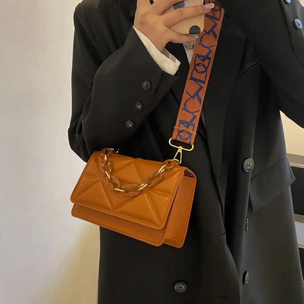 Fashion Women Shoulder Bag Handbags PU Leather Flap Bag Female Large Capacity Casual Crossobdy Clutch RELUX.STORE