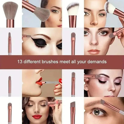 Makeup Brush Set Soft Fluffy Professiona Cosmetic Foundation Powder Eyeshadow Kabuki Blending Make Up Brush Beauty Tool Makeup RELUX.STORE