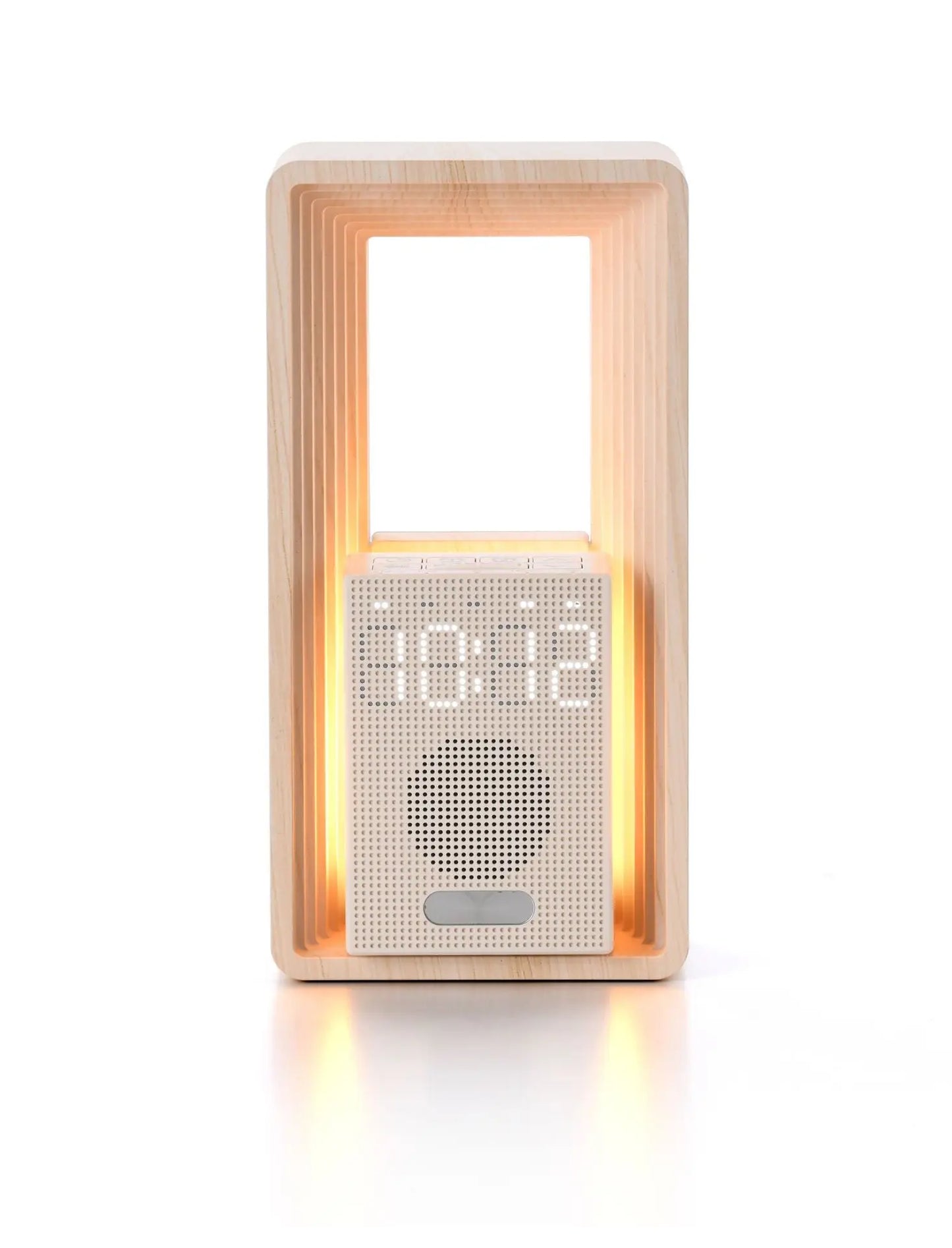 Simulated Sunrise Wake-up Alarm Clock White Noise Sleep Sound System Small Night Light High Aesthetic Bedside Table Lamp