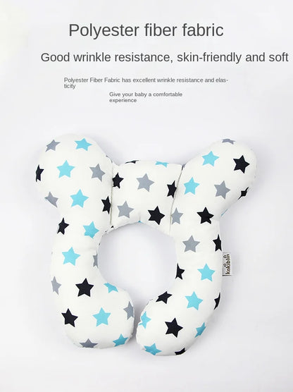 New Baby Pillow Protective Travel Car Seat Head Neck Support Pillows Newborn Children U Shape Headrest Toddler Cushion 0-3 Years