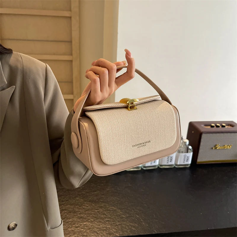 Simple Fashion Mini Square Women Crossbody Bags 2024 Luxury Designer Purses And Handbags Box Shape Pure Color Shoulder Satchels RELUX.STORE