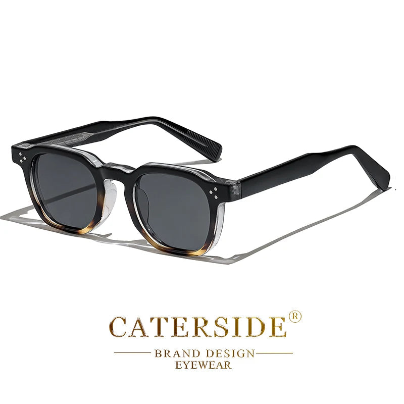 CATERSIDE Fashion Men Sunglasses Small Frame Square Personalized Design Sun Glasses Women Travel Party Business Festival Gift RELUX.STORE
