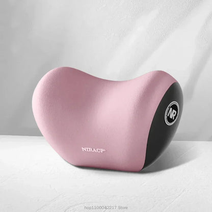 Ergonomic memory foam car seat cushion - suitable for all seasons comfort car headrest - lumbar cushion or headrest or set
